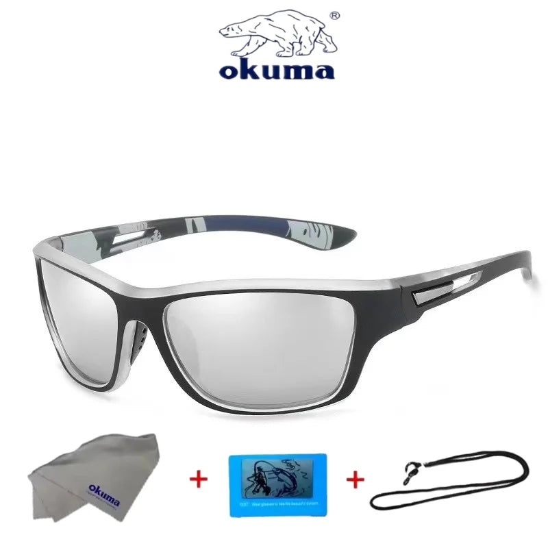 Okuma JV Fashion Polarized Glasses UV400, Comfortable to Wear, Clear Field of View, Suitable for Multiple Outdoor Activities