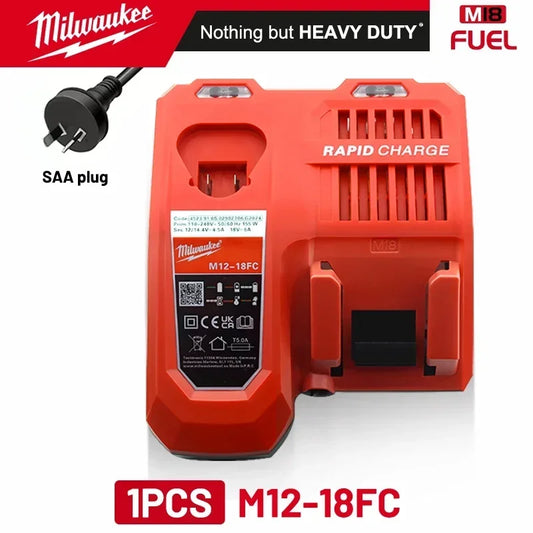 Milwaukee original 12V 18V M12-18FC High Speed Charger 48-11-1850
