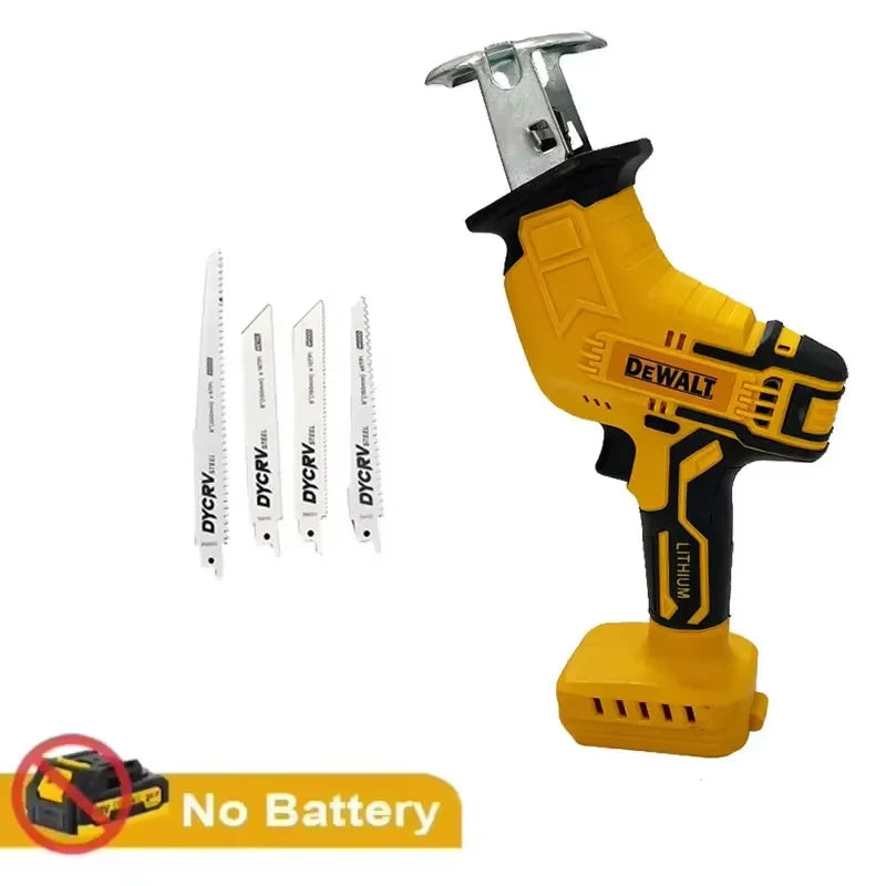 Dewalt 18V 20V Max 2800RPM Cordless Reciprocating Saw 20V Brushless Electric Saw Multifunctional Metal Wood Pipe Cutting Saw Power Tool