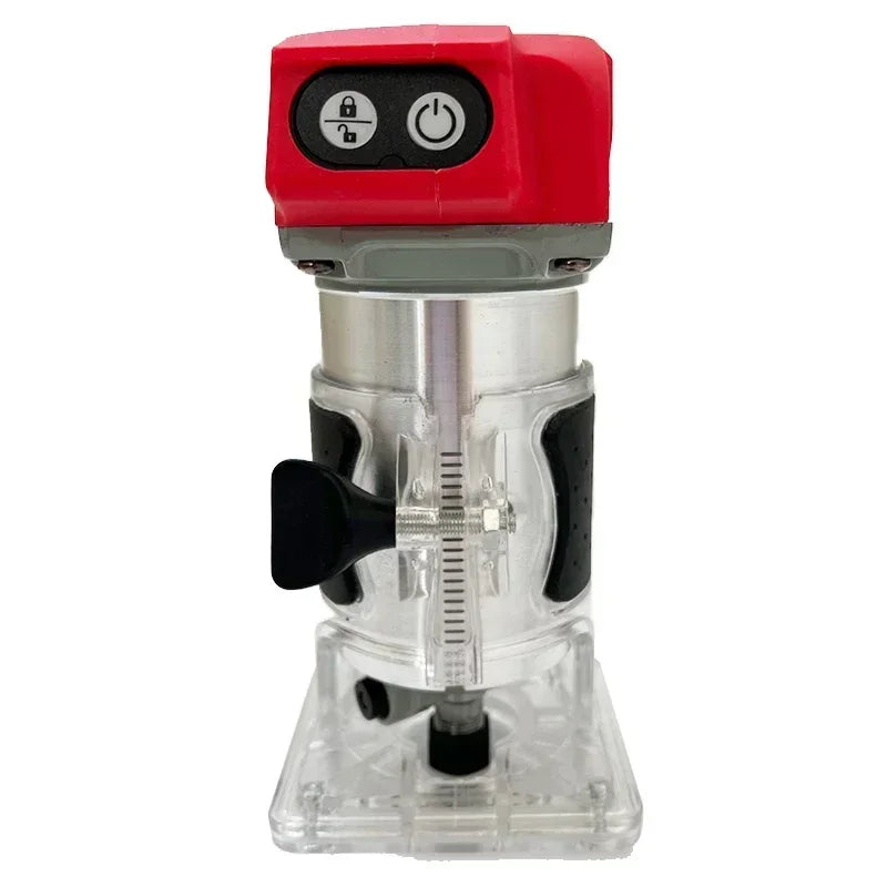 Milwaukee 18V Brushless Electric Router Trimmer Cordless Carpenter Milling Engraving Slotting Machine Carpenter Tool for 18v Battery