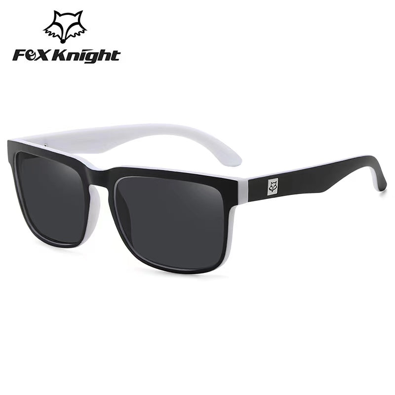Fox New JV Knight Brand Square Sunglasses Women Men High Quality Glasses Outdoor Riding Fishing Sun Glasses Retro Shades Uv400