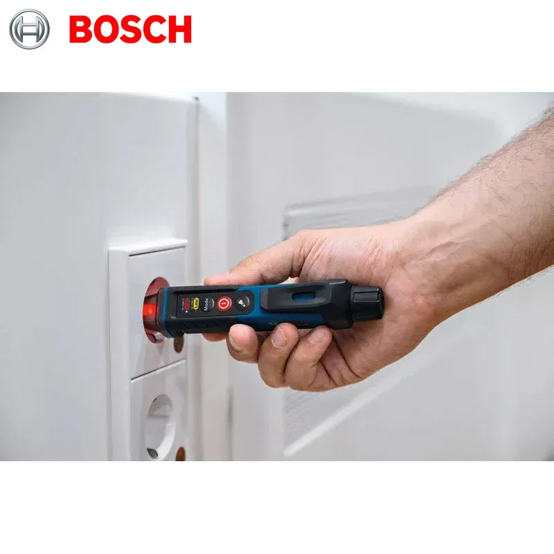 BOSCH Professional Non-contact Voltage Tester Self-test IP67 Rating Dual Voltage for Electric Drill Working GVD 1000-17