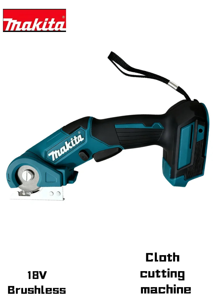 Makita 18V CP100 Cordless Handheld Carpet Scissors Multi-Functional Pruner round Knife Cloth Cutting Tools No Battery Included