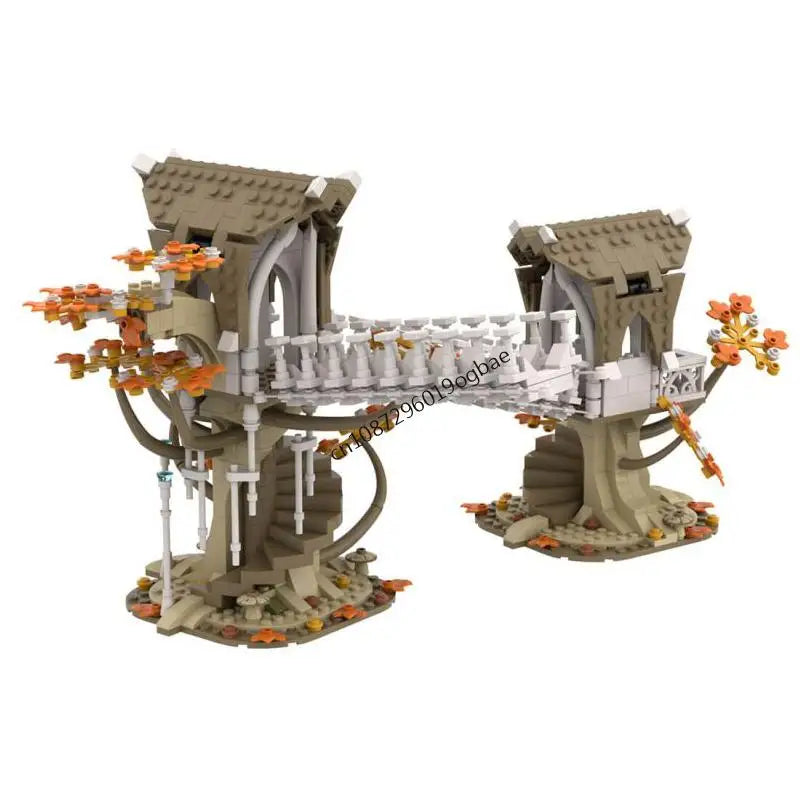 Lord of the rings JV NEW 3830PCS Lording of The Rings Movie MOC UCS Lothlorien Model DIY creative ideas Child Toy Assembly Puzzle birthday Gift