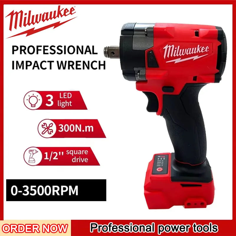 Milwaukee 18V Brushless Wrench/Driver 300N. m Adjustable Speed TBW
