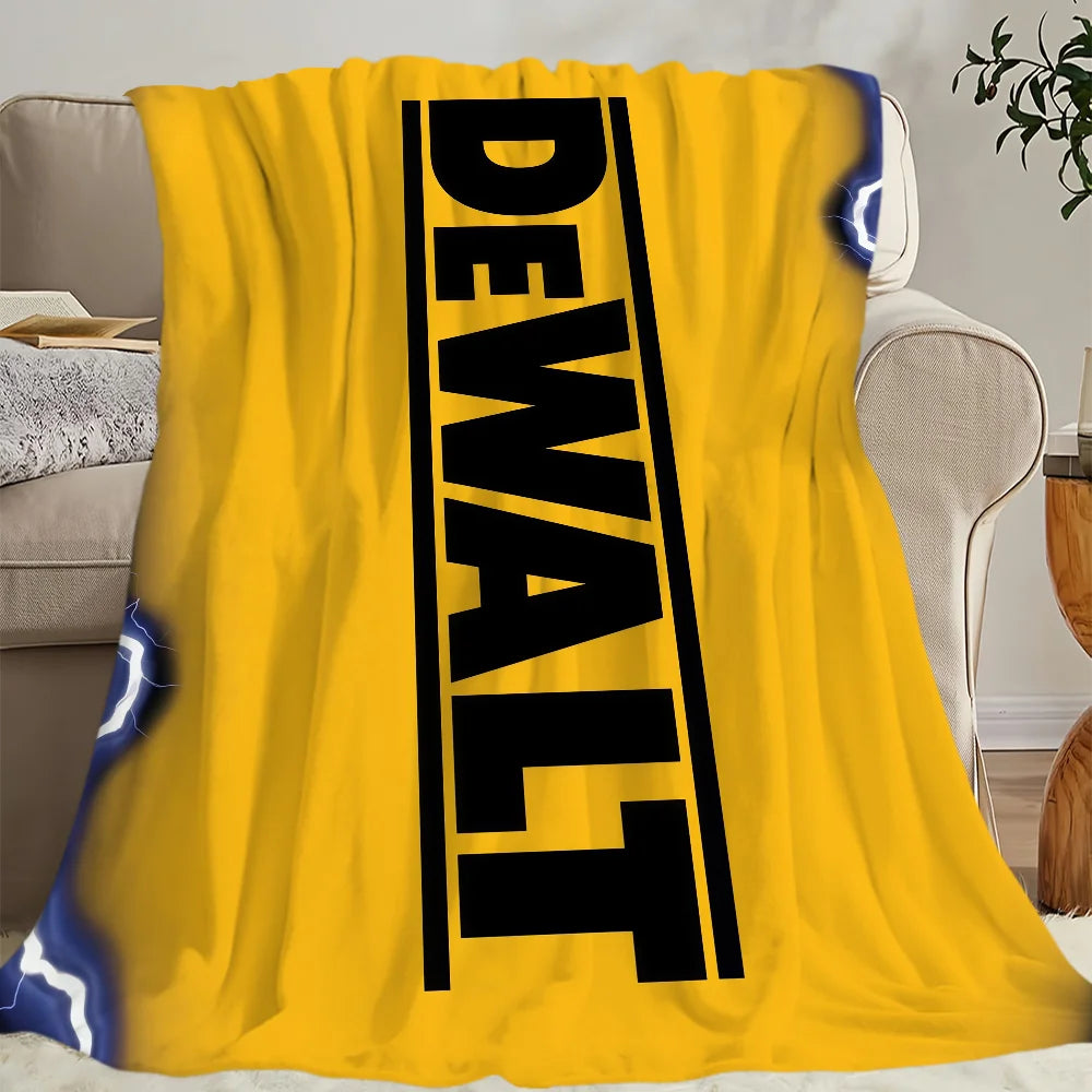 DeWalts Blanket Soft Comfortable Nap Plush Suitable For Living Room Office Bedroom Birthday Home Kid Gift