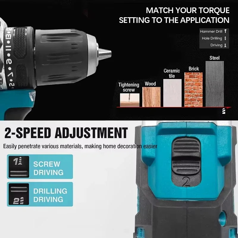 Makita 18v Original DDF487 Cordless Drill- HOT PRICE- ONLY 5 LEFT
