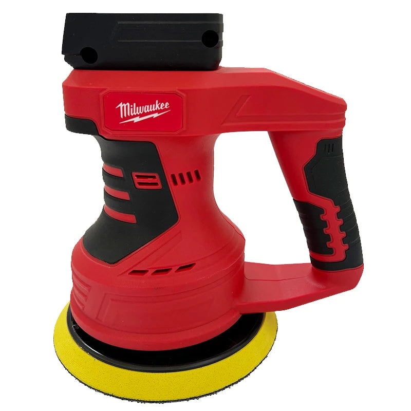 Milwaukee 18V Cordless Car Polisher 8 Gears Brushless Electric Polishing Machine Waxing Sanding Sealing Power Tools For 18V Battery