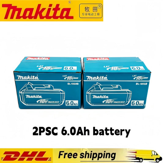 Genuine Makita BL1860 18V 6AH TBW Battery Power Tools Li-ion Replacement LXT BL1850 BL1840 for 18V Screwdriver with BMS TPCELL 18V