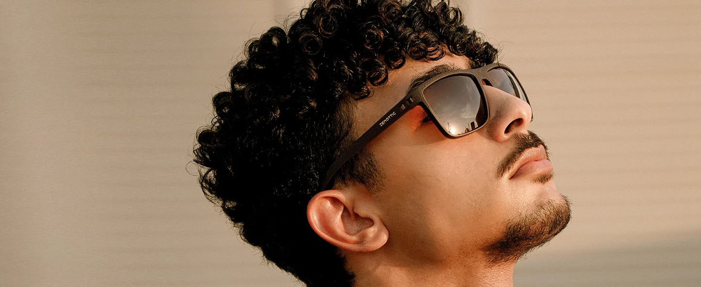 ZENOTTIC JV Retro Square Polarized Sunglasses Fashion Shade Women Men Ultra light TR90 Frame UV400 Protection Classics Sun Glasses