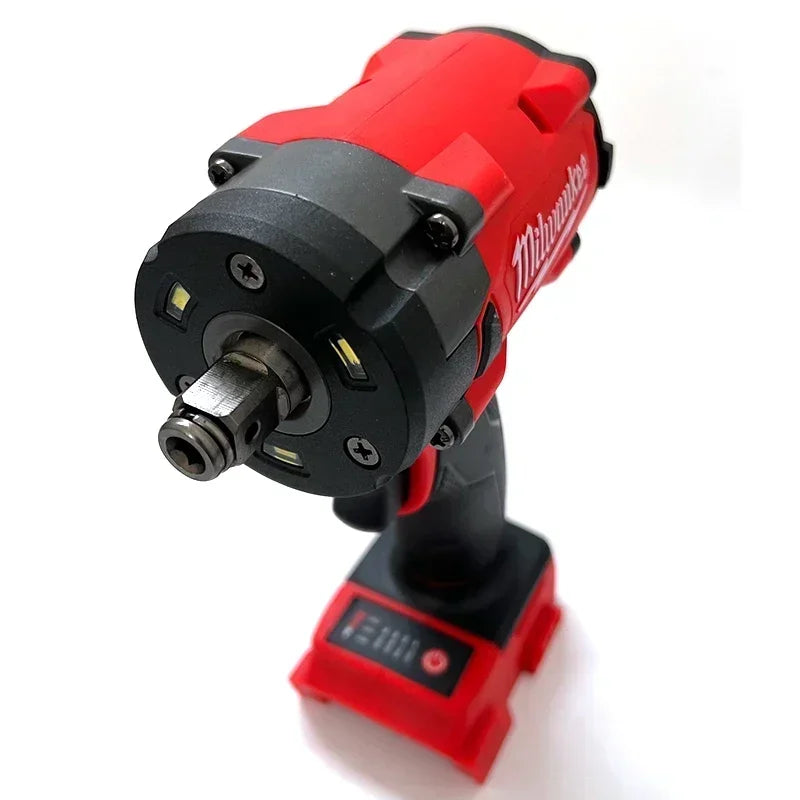 Milwaukee 18V Brushless Screwdriver Cordless 1/2 Electric Wrench Car Truck Repair Impact Drill Rechargable For Battery Tools