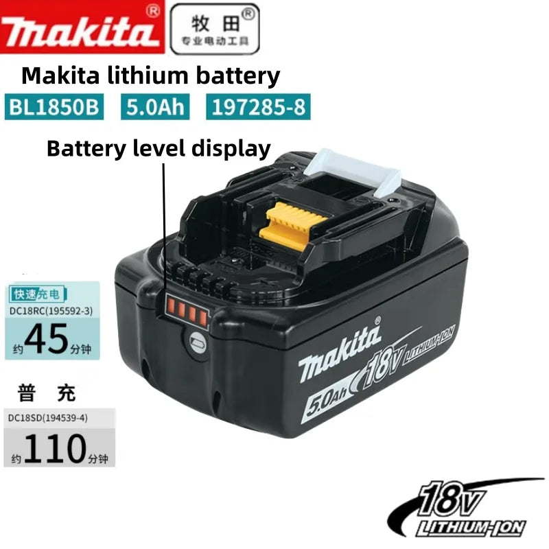 Makita Original 18V DDF487 and battery Combos Cordless Driver Drill Brushless Electric Impact Screwdriver 18V Rechargeable Power Tool