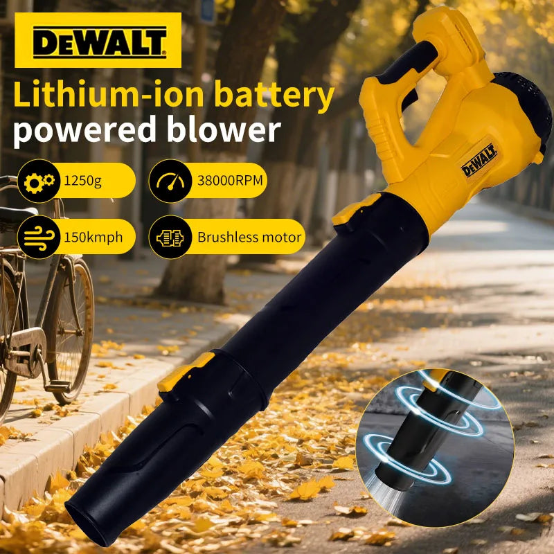 DEWALT 18V 20V Max 38000RPM Cordless Air Blower Brushless Handheld Leaf jet Turbo Blower Power Tool For DEWALT 20V Battery