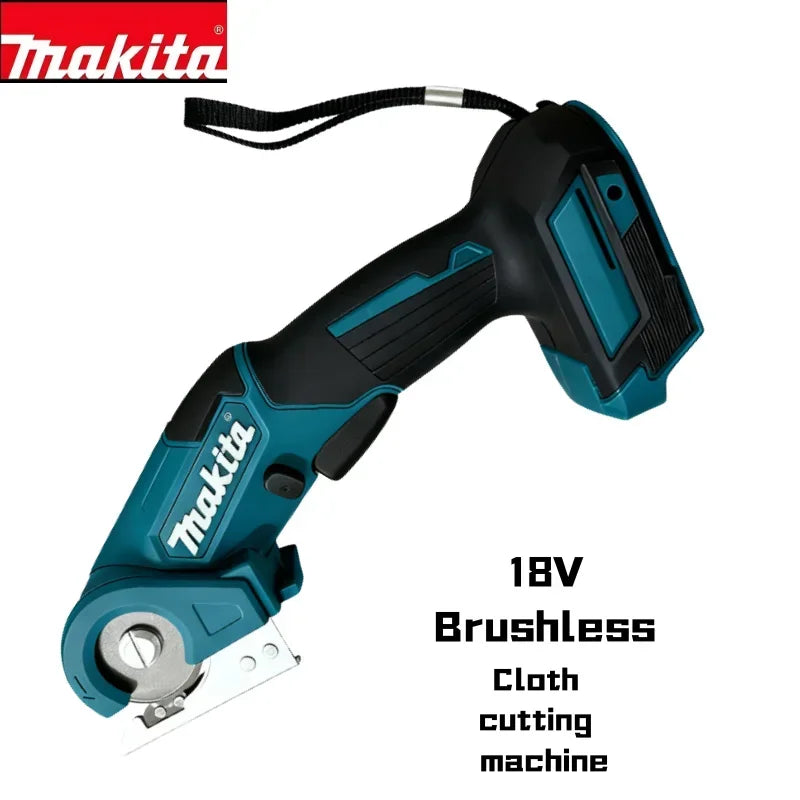 Makita 18V CP100 Cordless Handheld Carpet Scissors Multi-Functional Pruner round Knife Cloth Cutting Tools No Battery Included