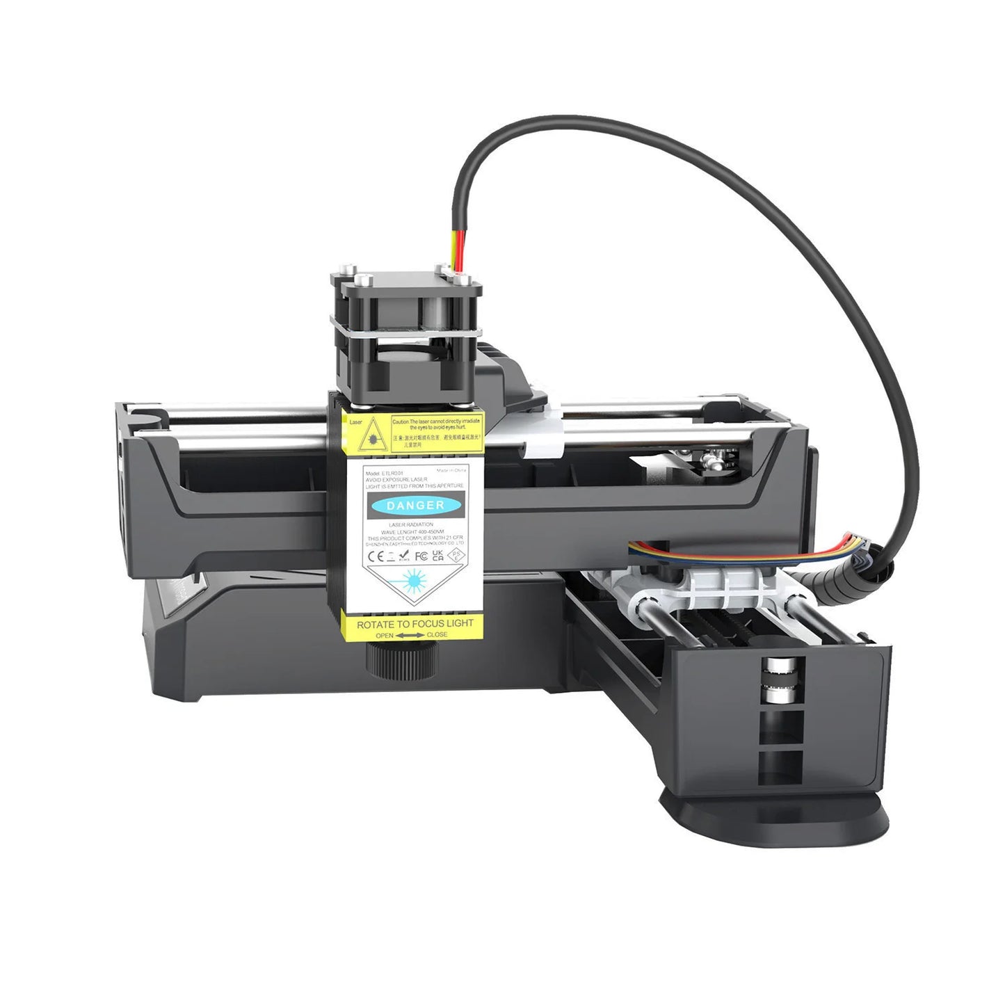 Easythreed JV Mini Portable Laser Engraver Diy Bluetooth Machine Painted Toy Tag Paper Leather Wooden Plastic Logo CNC Machine EU