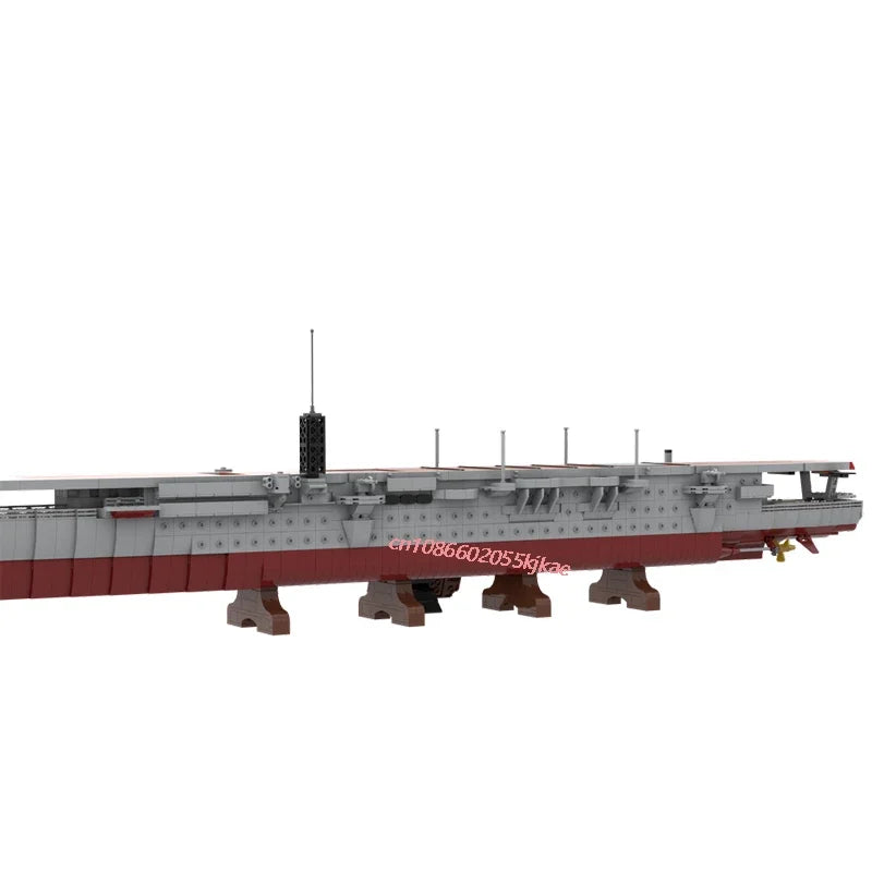 Zuiho JV 3626PCS WW2 Military MOC Zuiho light aircraft carrier warship Model DIY creative ideas high-tech Child Toy Assembly Puzzle Gift