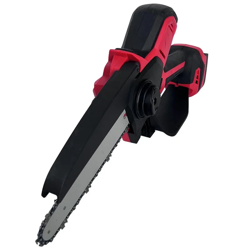Milwaukee 18V TBW 6-inch mini–Chain Saw Mini Cordless Electric Saw Handheld Garden Logging Chainsaw Wood Cutting Power Tool For 18V Battery