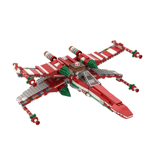Star Wars JV NEW 733PCS star battle Movie MOC X-Wing space fighter model DIY creative ideas Christmas Child Toy Assembly Puzzle birthday Gift