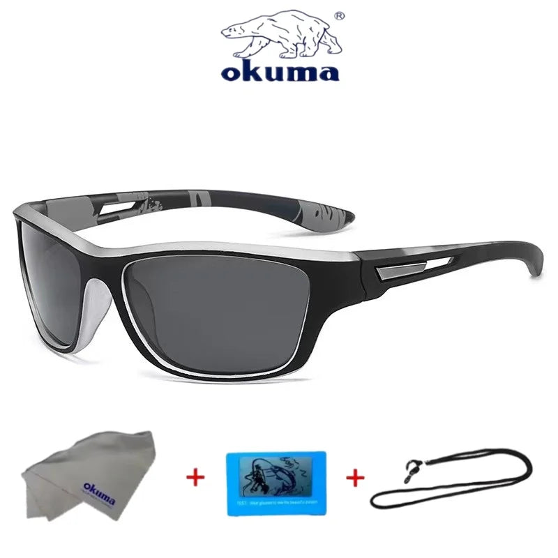 Okuma JV Fashion Polarized Glasses UV400, Comfortable to Wear, Clear Field of View, Suitable for Multiple Outdoor Activities