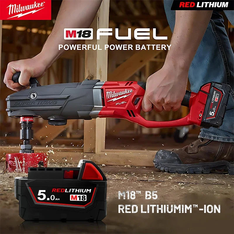 Milwaukee M18 18V 5.0Ah Lithium Battery- 1pk, 2pk and 3pk