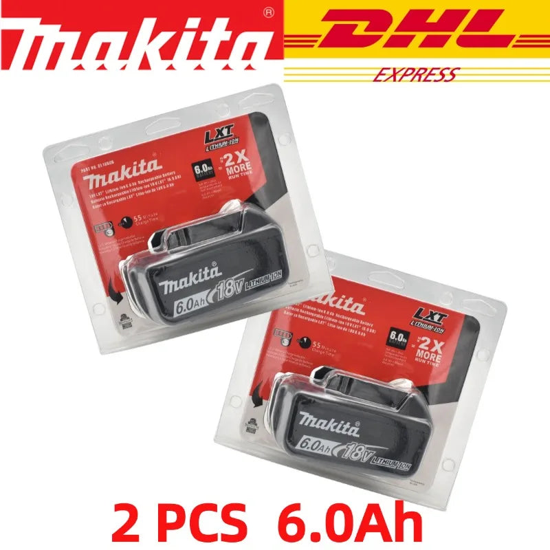 Original Makita 18V 6.0Ah Battery TBW