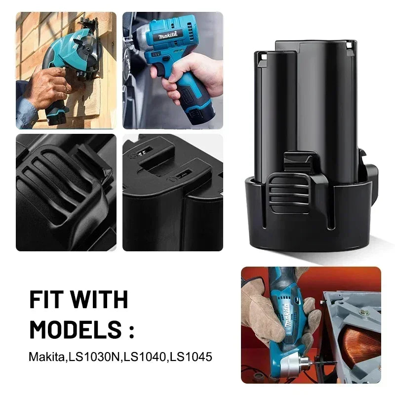 Makita original 10.8V BL1013 BL1020 BL1030 Makita battery ，3.0Ah makita rechargeable replacement battery，TD090D LCT203W Power battery