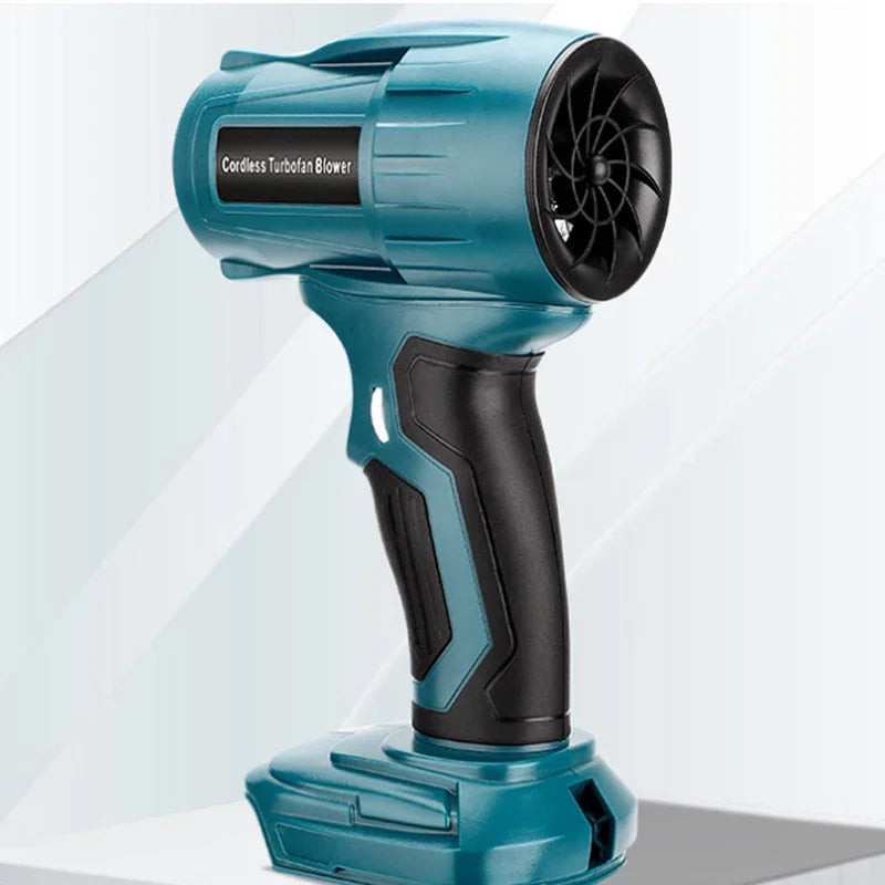 DeWalt Makita Milwaukee Ryobi Bosch Compatible 18V 20V Max JV 350W Jet Blower Portable Violent Turbo Fan For Makita/Dewalt/Milwaukee/Bosch/Ryobi 18V Li-ion Battery Cordless Handheld Fan