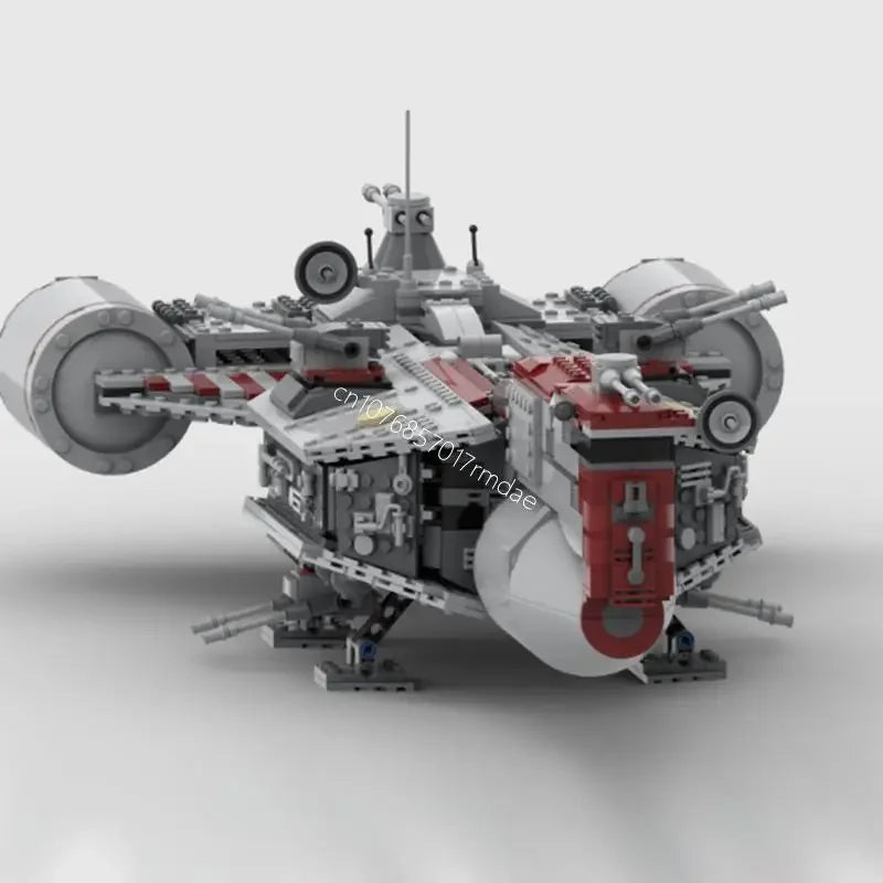 Star Wars JV 1755PCS star battle Movie Series MOC UCS C70 Frigate Model DIY creative ideas Child Toy Assembly Puzzle Birthday Gift MOC-7964