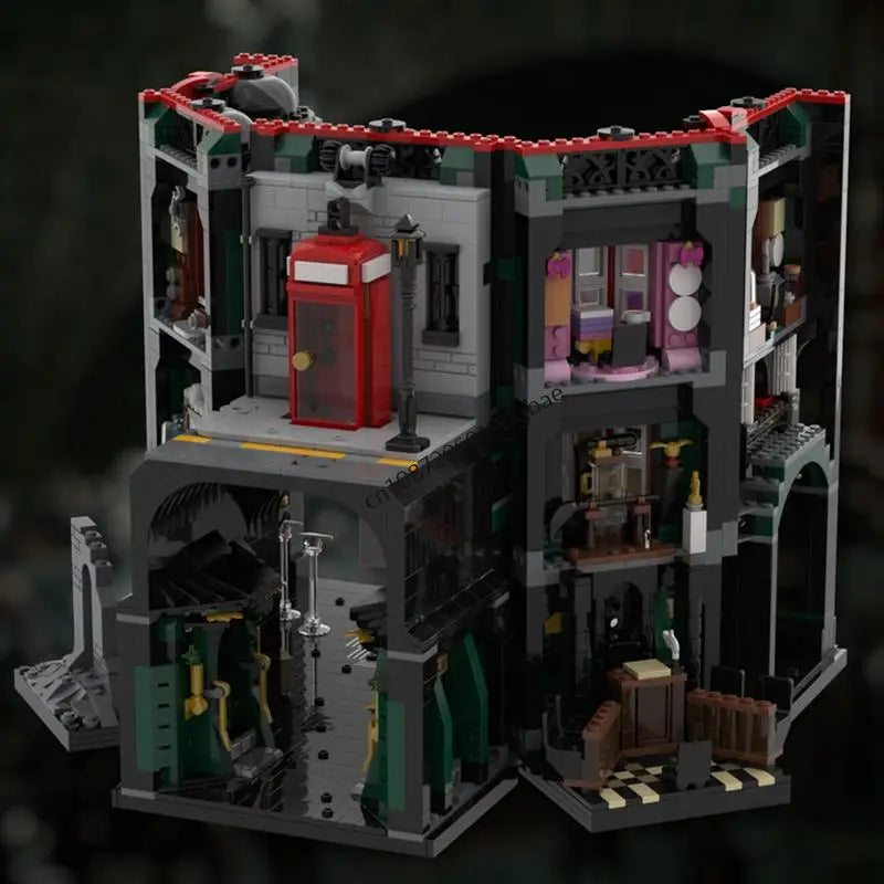 NEW 3400PCS magic Movie Harrying MOC Magic Ministry model DIY creative ideas Child Toy Assembly Puzzle Birthday Gift MOC-76403