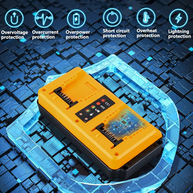 DeWalt compatible Dual Ports Charger 18V-20V