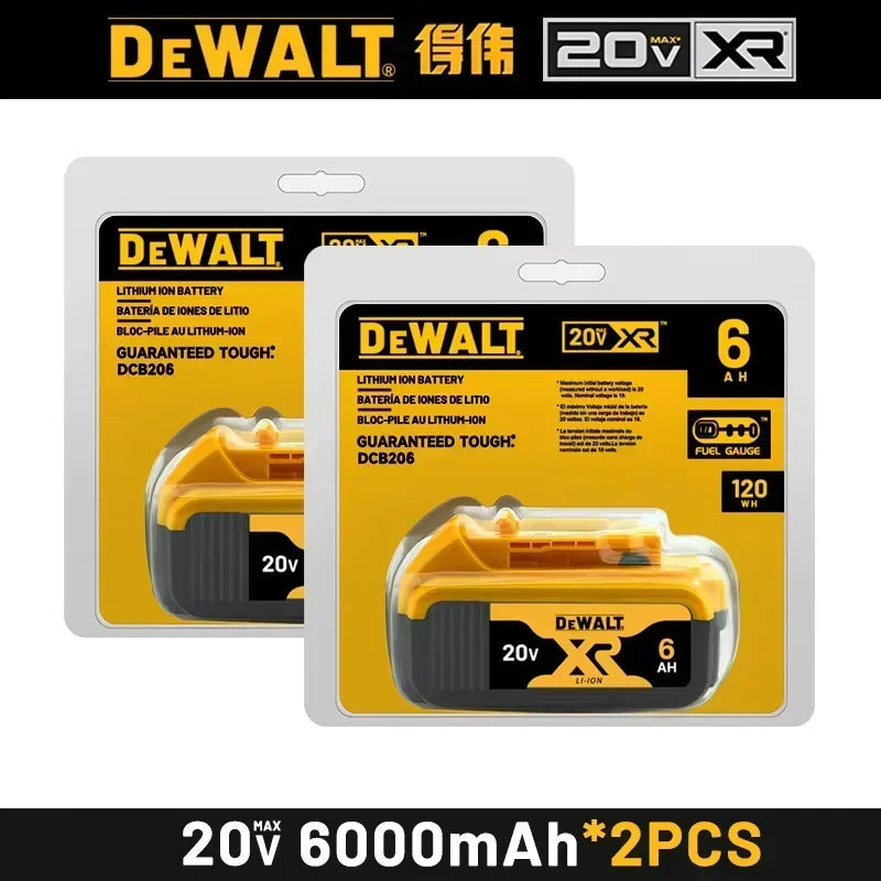 Original 6.0Ah DEWALT XR 20V Battery TBW