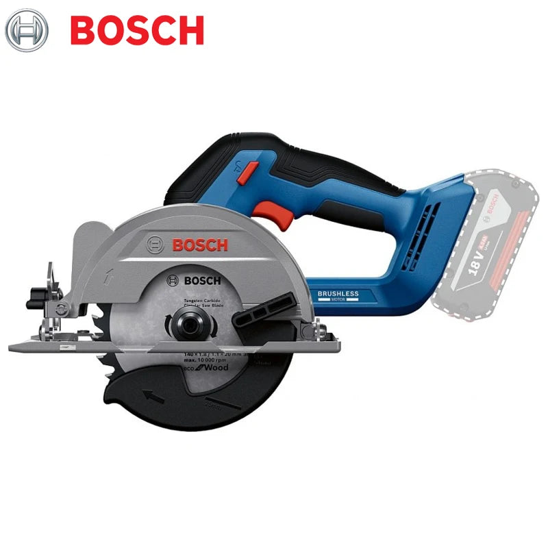 BOSCH GKS 18V-51 Cordless Circular Saw 18V Professional 140 MM Electric Saw Woodworking Cutting Machine Bosch Power Tools