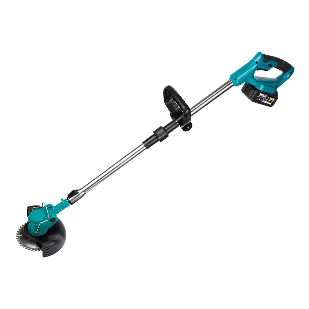 Makita Compatible 18V JV YOFIDRA Electric Lawn Mower Handheld Length Adjustable Cutter Cordless Garden Grass Cutting Trimmer For Makita 18V Battery Pin