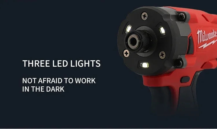 Milwaukee 18v brushless impact driver High efficiency torque lithium battery impact driver electric power tool