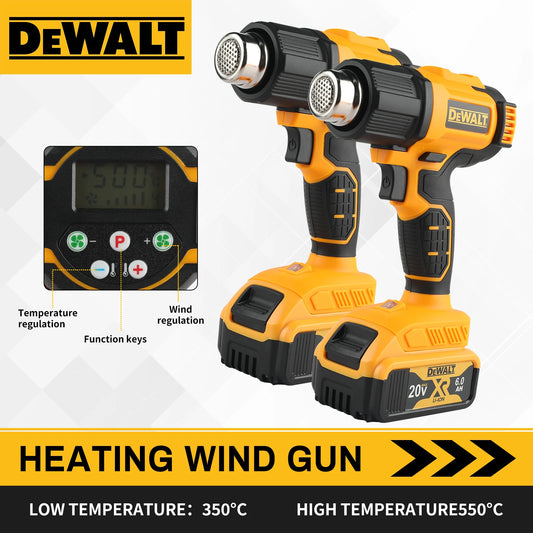 Dewalt 300W High - power Cordless Heat Gun