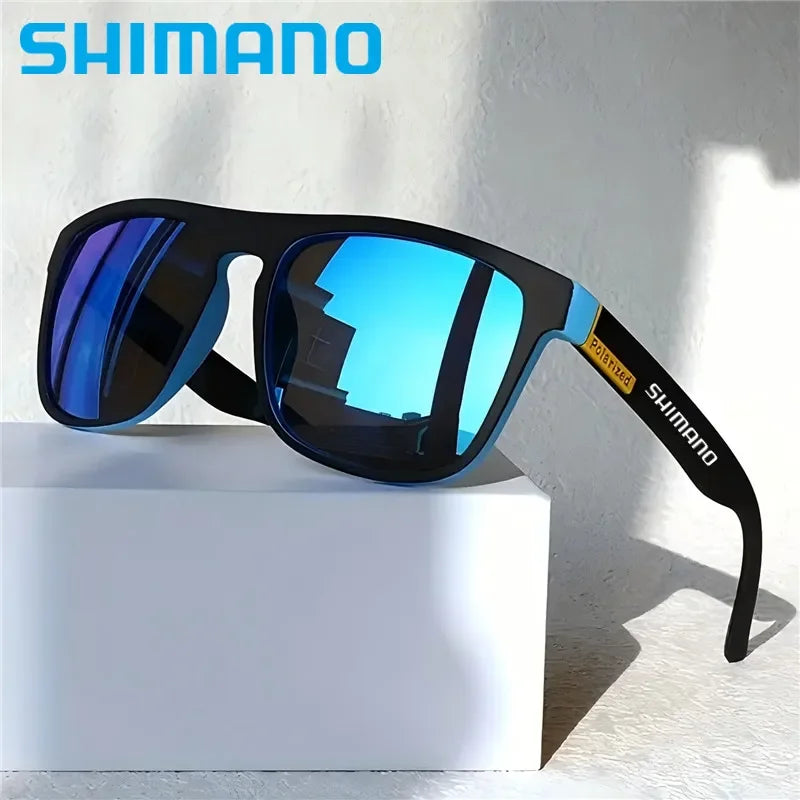 SHIMANO JV Polarized UV400 Protective Sunglasses for Men and Women Outdoor Sports Hunting Fishing Cycling Driving Fashion