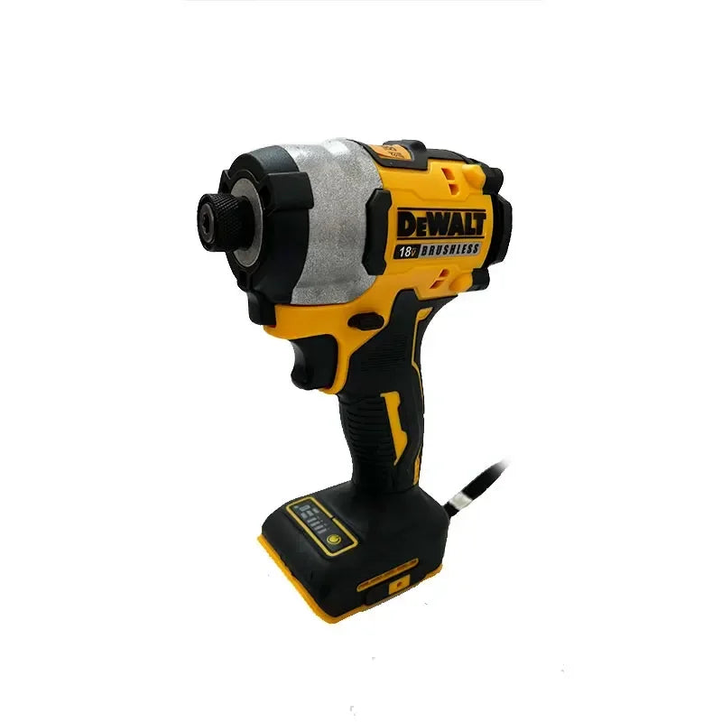 DEWALT 18V DCF850 205N.m Brushless Impact Driver Cordless Screwdriver 20V Rechargeable Electric Impact Drill Power Tools