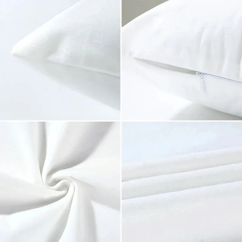 Makitas Pillow Case Short plush Double-sided Print Square Throw Pillow Covers Sofa Home Cushion Decor