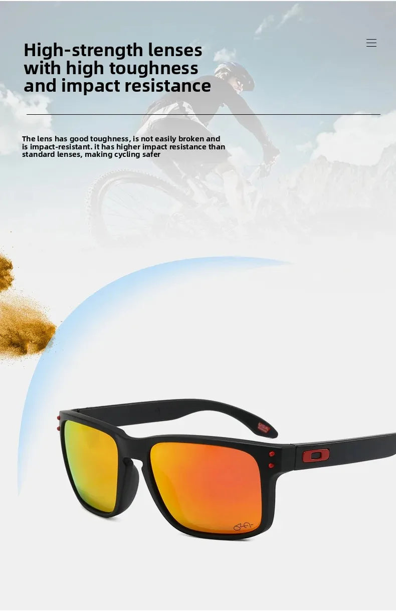 Oakley JV Polarized TR90 Sunglasses Outdoor Climbing Sun Protection Shades Cycling Self-Driving Stylish Accessories