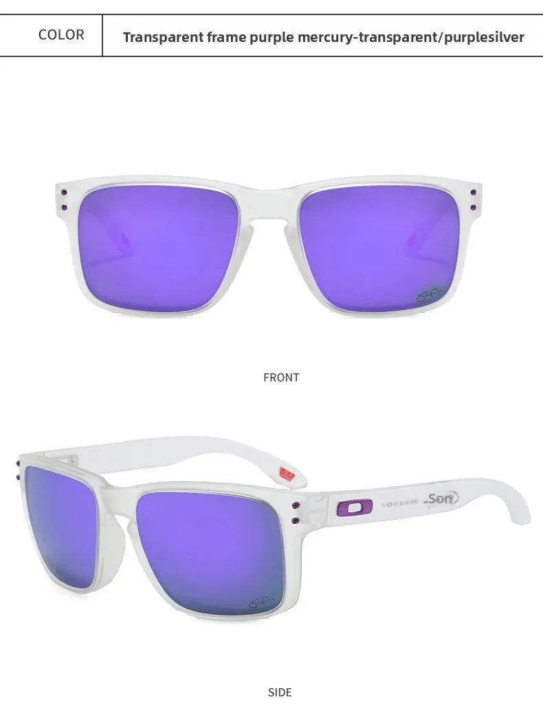 Oakley JV Polarized TR90 Sunglasses Outdoor Climbing Sun Protection Shades Cycling Self-Driving Stylish Accessories