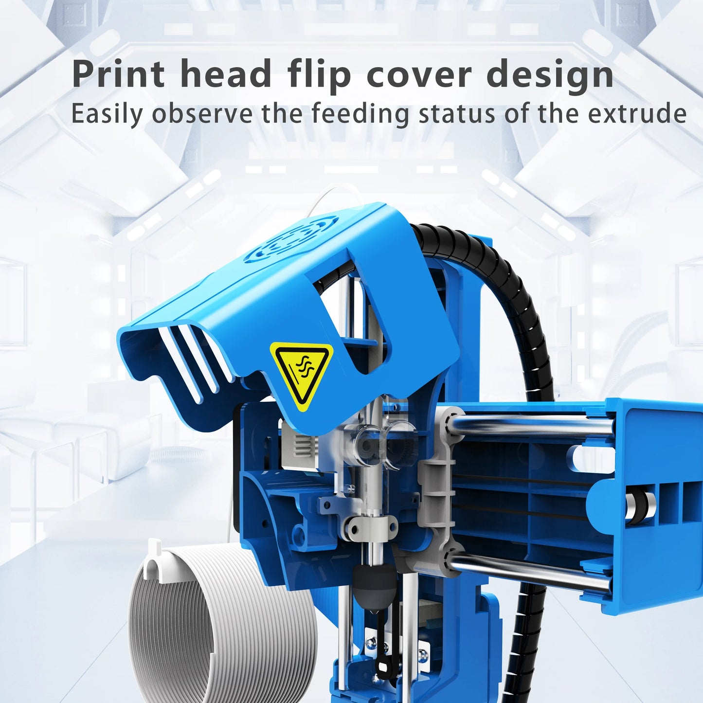 EasyThreed JV K9 Mini 3D Printer Easy to Use Entry Level  Gift 3D Printer FDM TPU PLA Filament 1.75mm Black