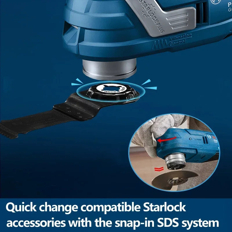 BOSCH 18V GPO 185-Li Cordless Oscillating Multi Tools Bare Tool Brushless Universal Treasure 18V Rechargeable Cutting Machine GOP 185-LI