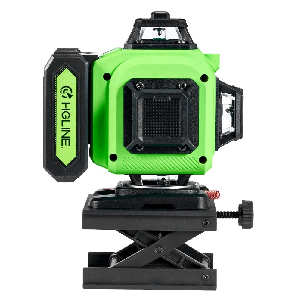 HGLINE JV 4D 16 Lines Professional Laser Level 4x360° Cross Horizontal Vertical Levels Machine APP Remote Control Laser Level Tool
