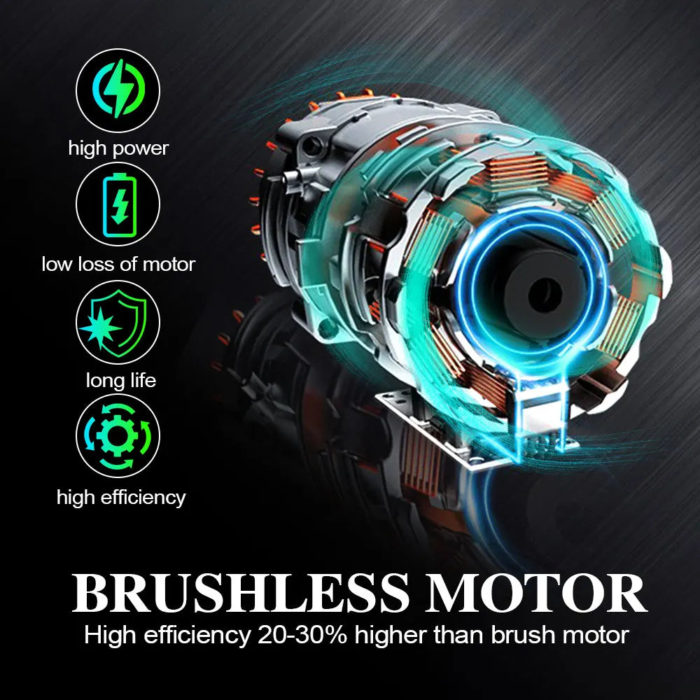 Makita Compatible 18V JV 8 Inch Brushless Chain Saw Handheld Pruning Chainsaw Without Battery Woodworking Electric Saw Power Tool For Makita 18V Battery