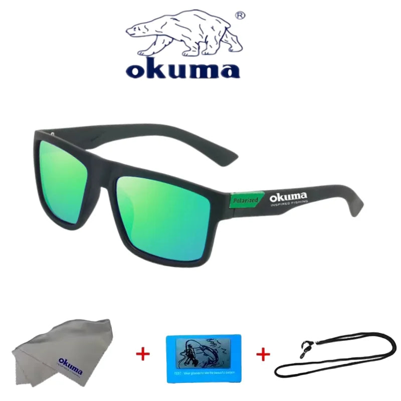 Okuma JV - Unisex UV400 Polarized Glasses, suitable for outdoor sports such as driving, fishing, cycling, hiking, etc
