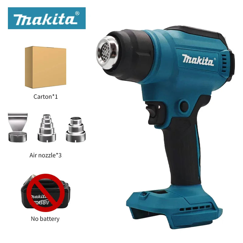 Makita 18V 550°C Temperature Control Heat Gun