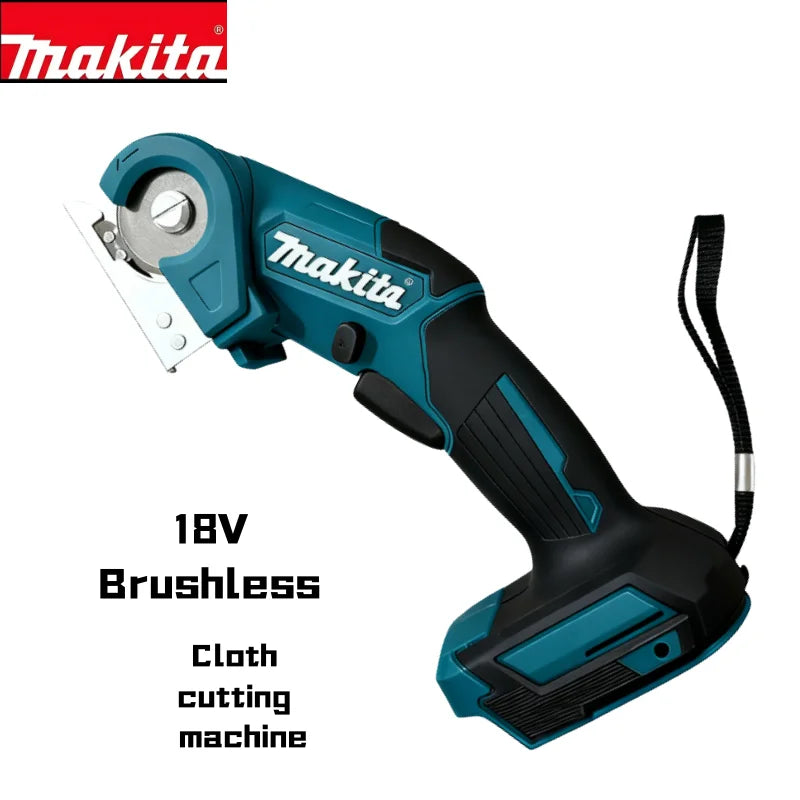 Makita 18V CP100 Cordless Handheld Carpet Scissors Multi-Functional Pruner round Knife Cloth Cutting Tools No Battery Included