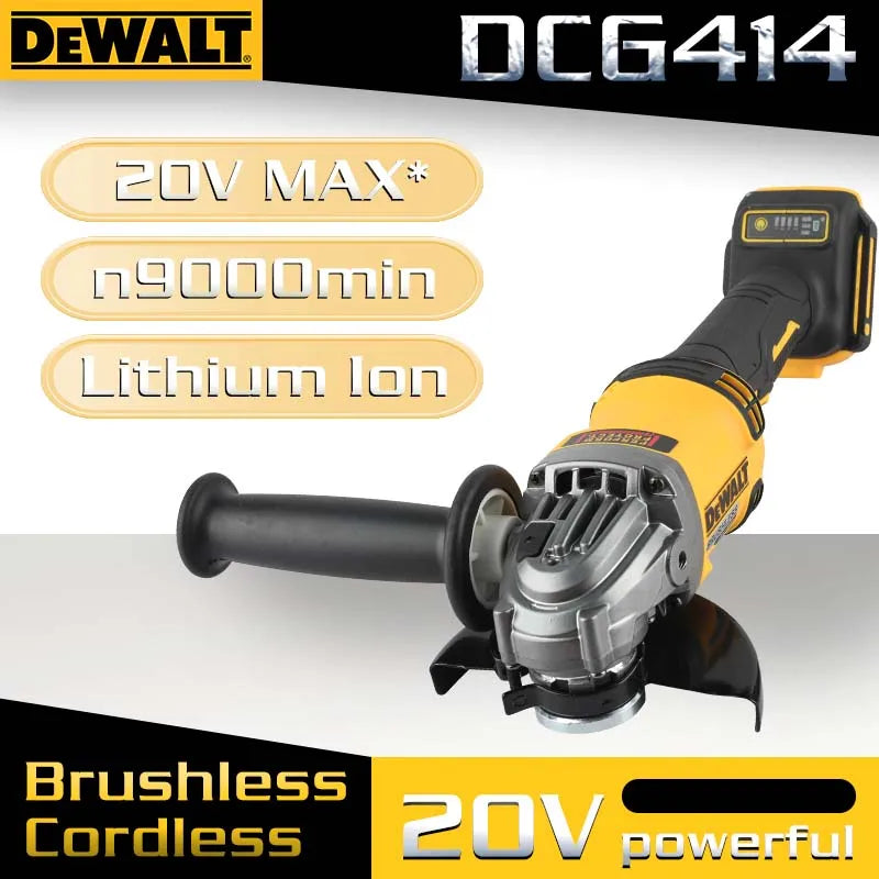 Dewalt DCG414 18V 20V 125mm. Brushless Grinder (Tool Only)