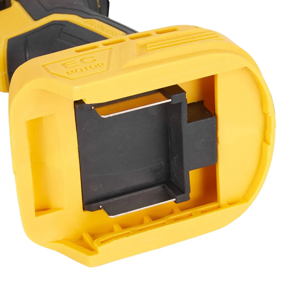 Makita Compatible 18V MELLWIN 13MM 25+3 Brushless Electric Hammer Drill Handheld Cordless Flat Drill Screwdriver Power Tools For Makita 18VBattery Pin