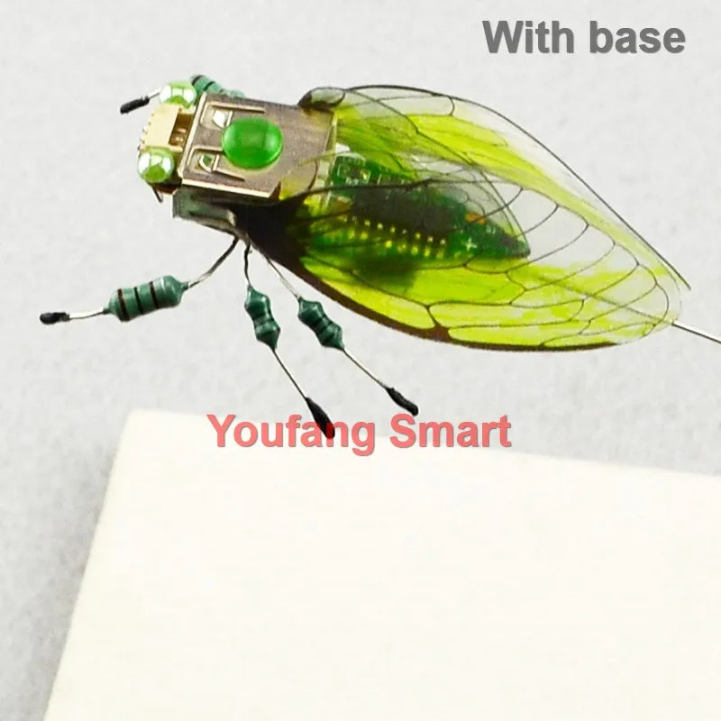 Robot JV STEAM DIY Robotic Insects Science Invention Electronic Animal for School Competition Non-soldered DIY Kit Stem Toys Robot Animal